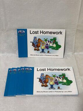 Larkins Little Readers Wilbooks Books Bruce Larkin Homeschool Grade 1 Lot of 6
